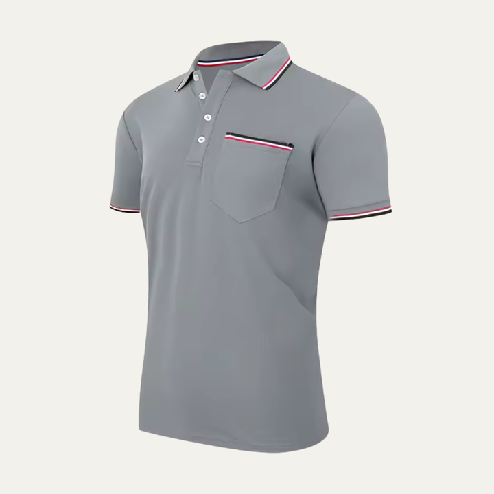 La chemise polo de golf intelligente pour hommes Brenton