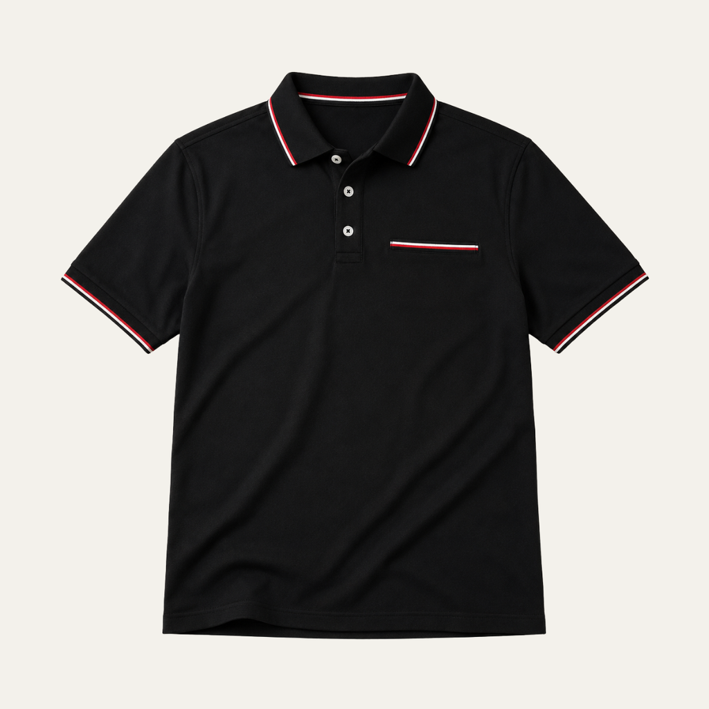 La chemise polo de golf intelligente pour hommes Brenton