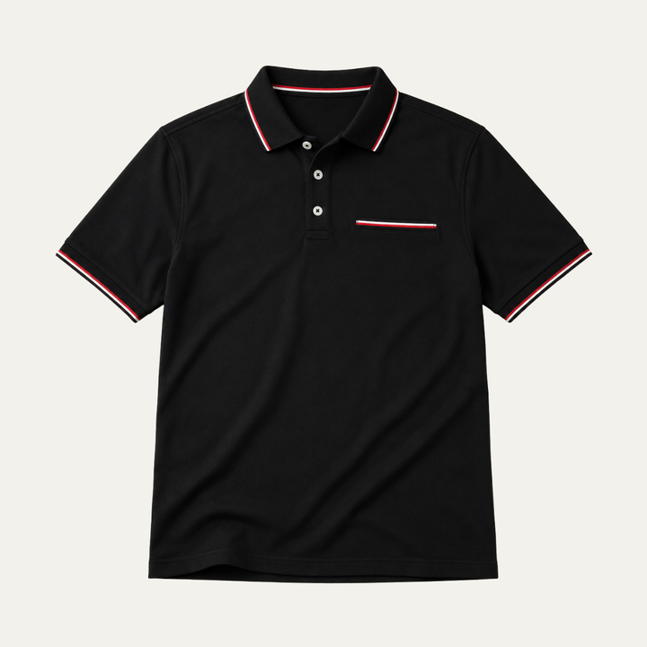 La chemise polo de golf intelligente pour hommes Brenton
