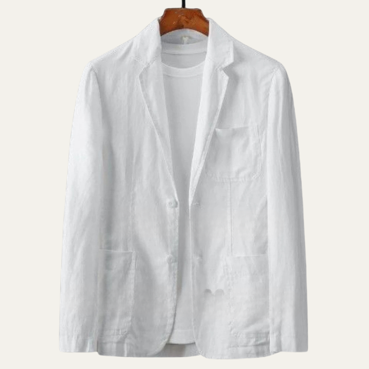 Le Blazer Simple en Lin Léger pour Homme Deerbrook