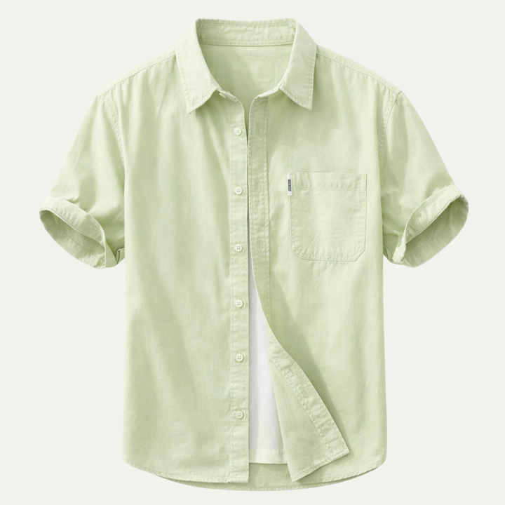 La chemise décontractée pour homme Ashwater en 100 % coton avec poche