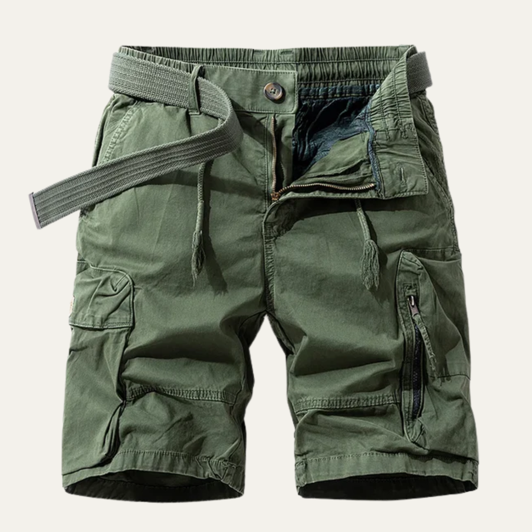 Shorts cargo utilitaires en coton décontractés pour hommes Whitlock