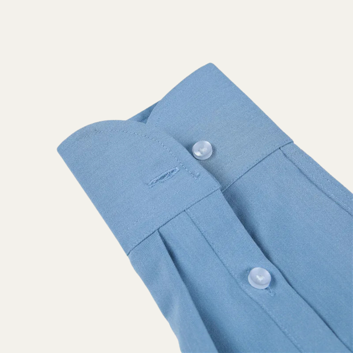 La chemise décontractée à col pour homme Oakwood Park, coupe slim, sans plis