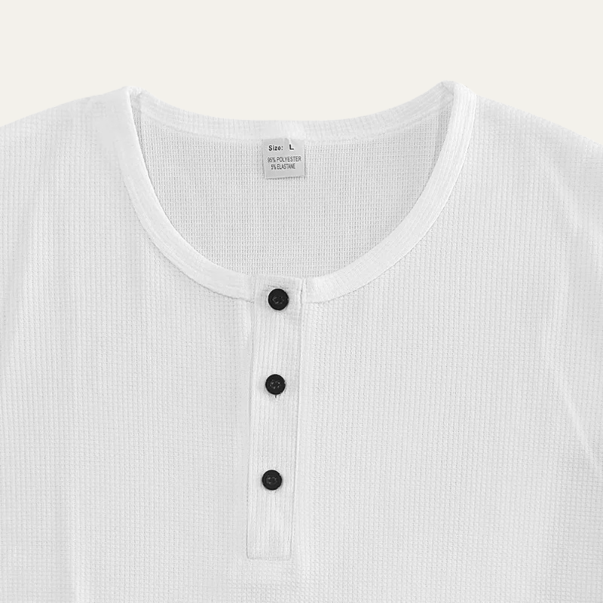 La Chemise Thermique Henley à Gaufres Décontractée pour Hommes Pinecrest Creek