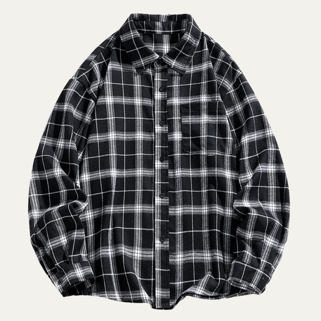 La chemise à carreaux décontractée rétro pour homme Glenhurst