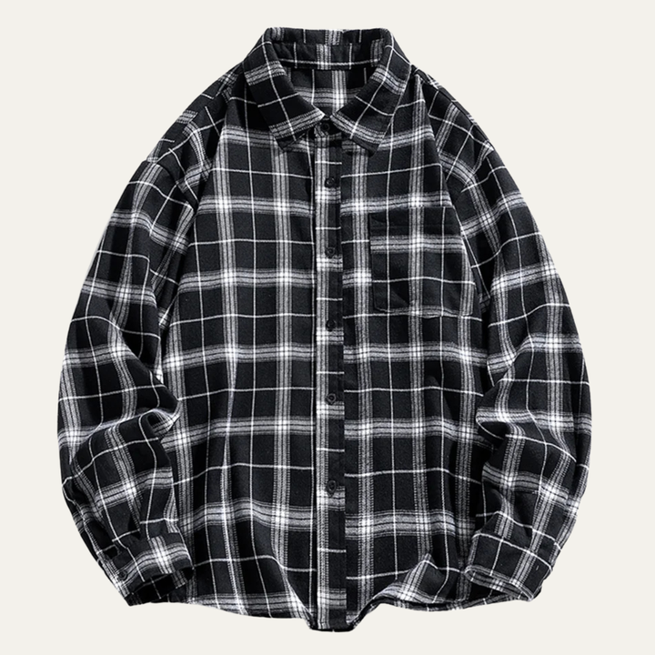 La chemise à carreaux décontractée rétro pour homme Glenhurst