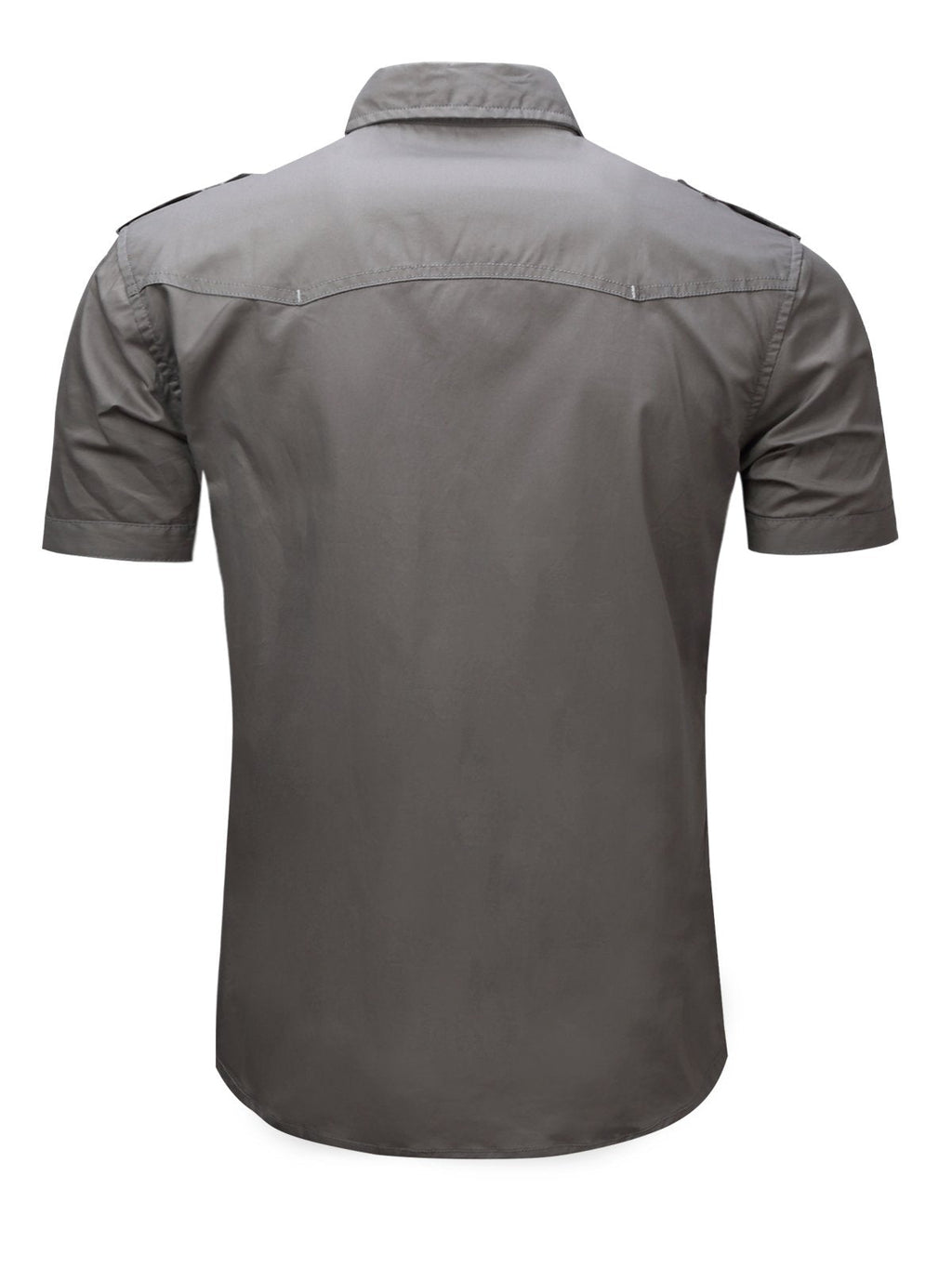 Chemise décontractée à manches courtes en pour hommes