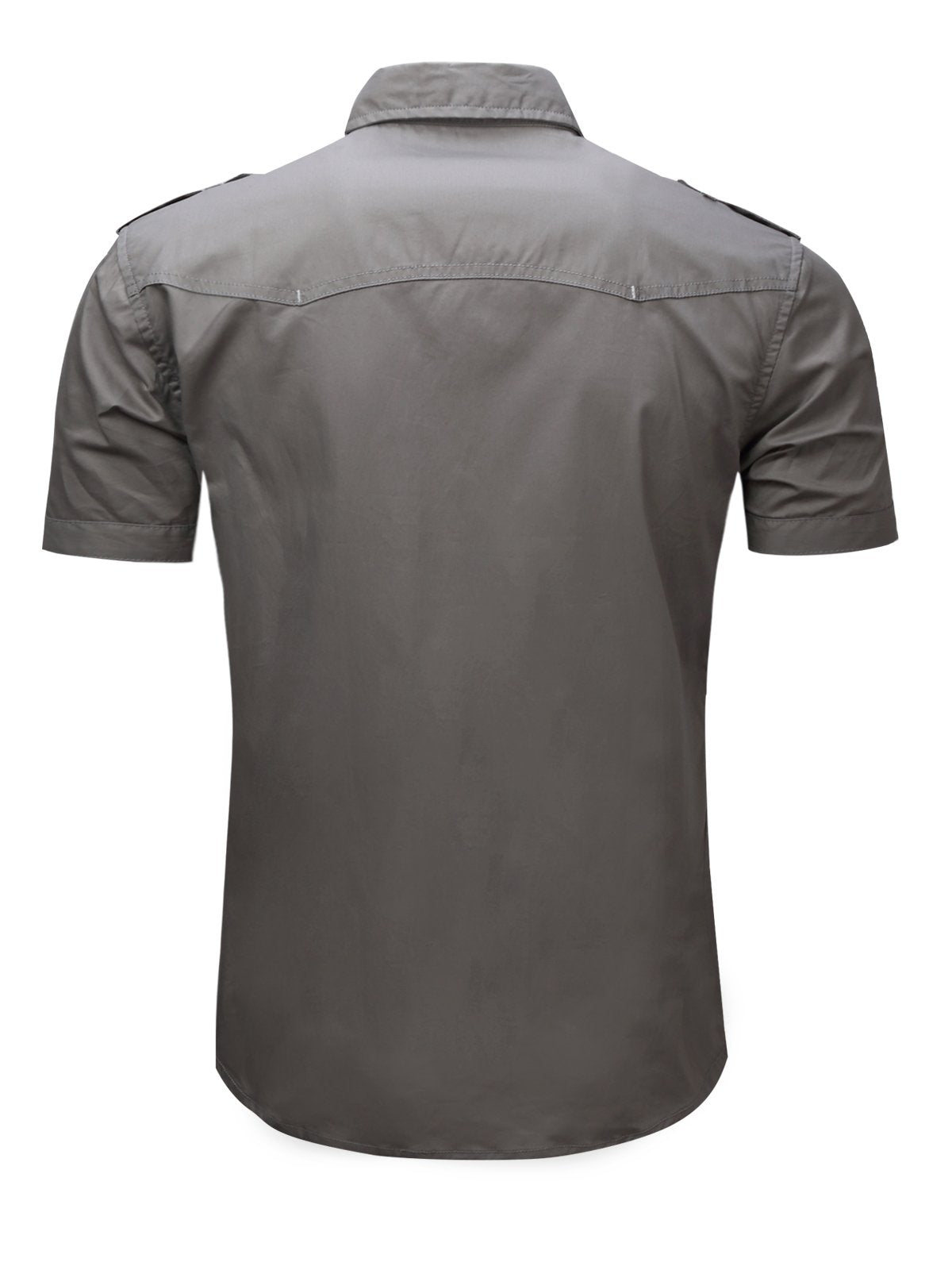 Chemise décontractée à manches courtes en pour hommes