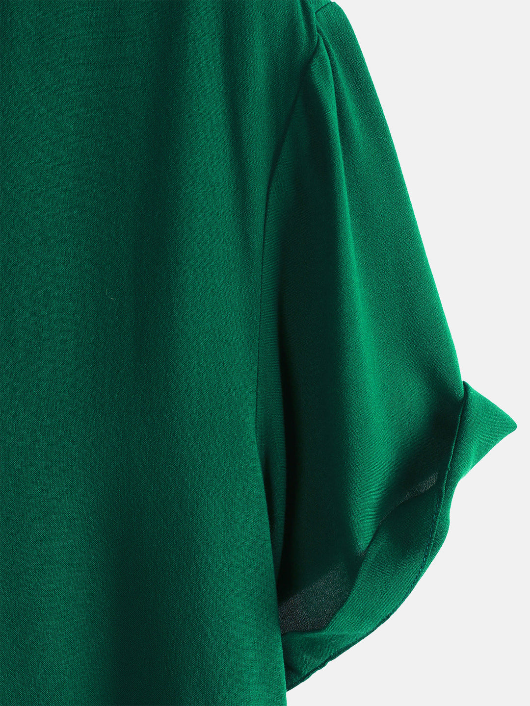 Chemise Décontractée Homme Vert Couleur Unie Rayonne Été