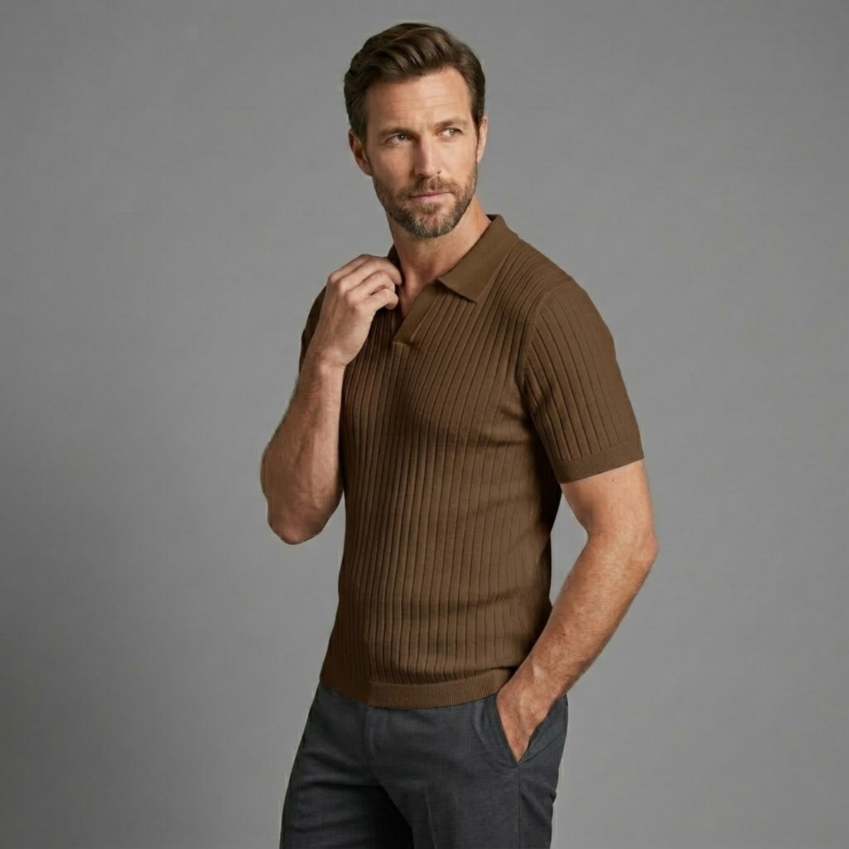 Le Polo Tricoté pour Homme Merrifield