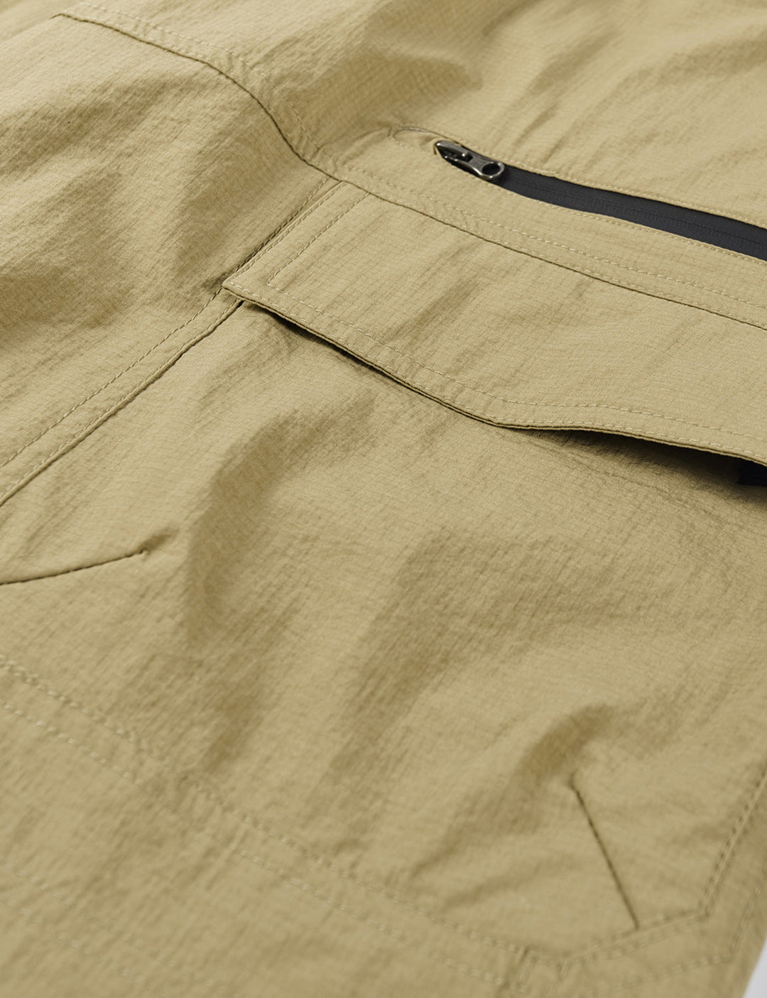 Short cargo léger multi-poches à séchage rapide pour hommes, travail décontracté, randonnée, travail