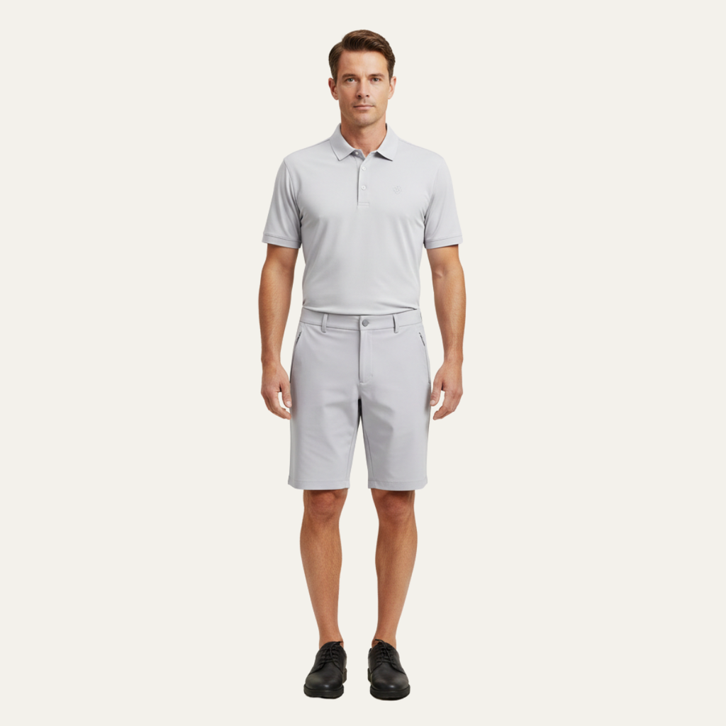 Les Shorts de Golf Casual pour Hommes Stonecrest avec Poches Latérales Zippées