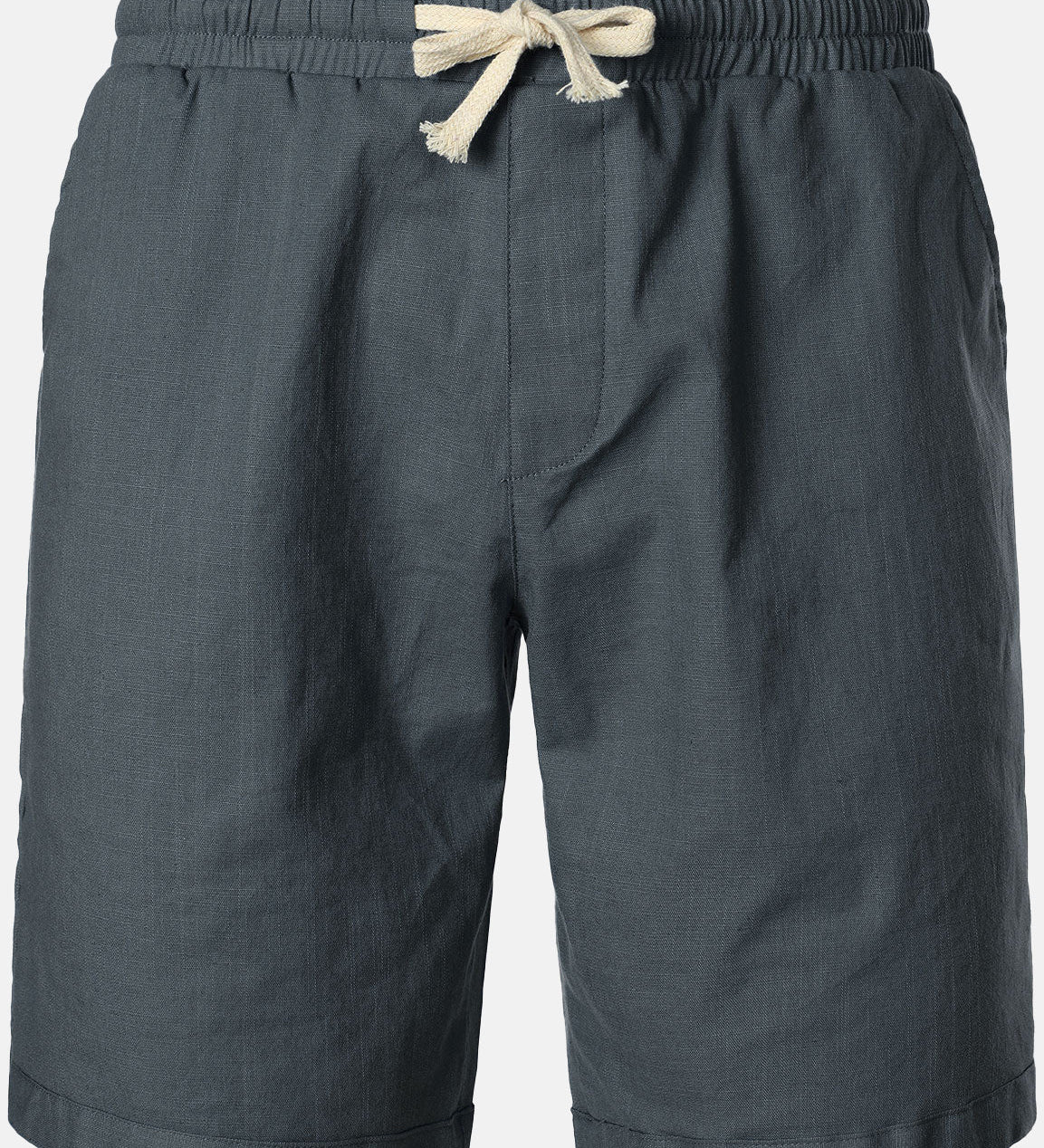 Short Homme Lin Coton Léger Respirant Casual