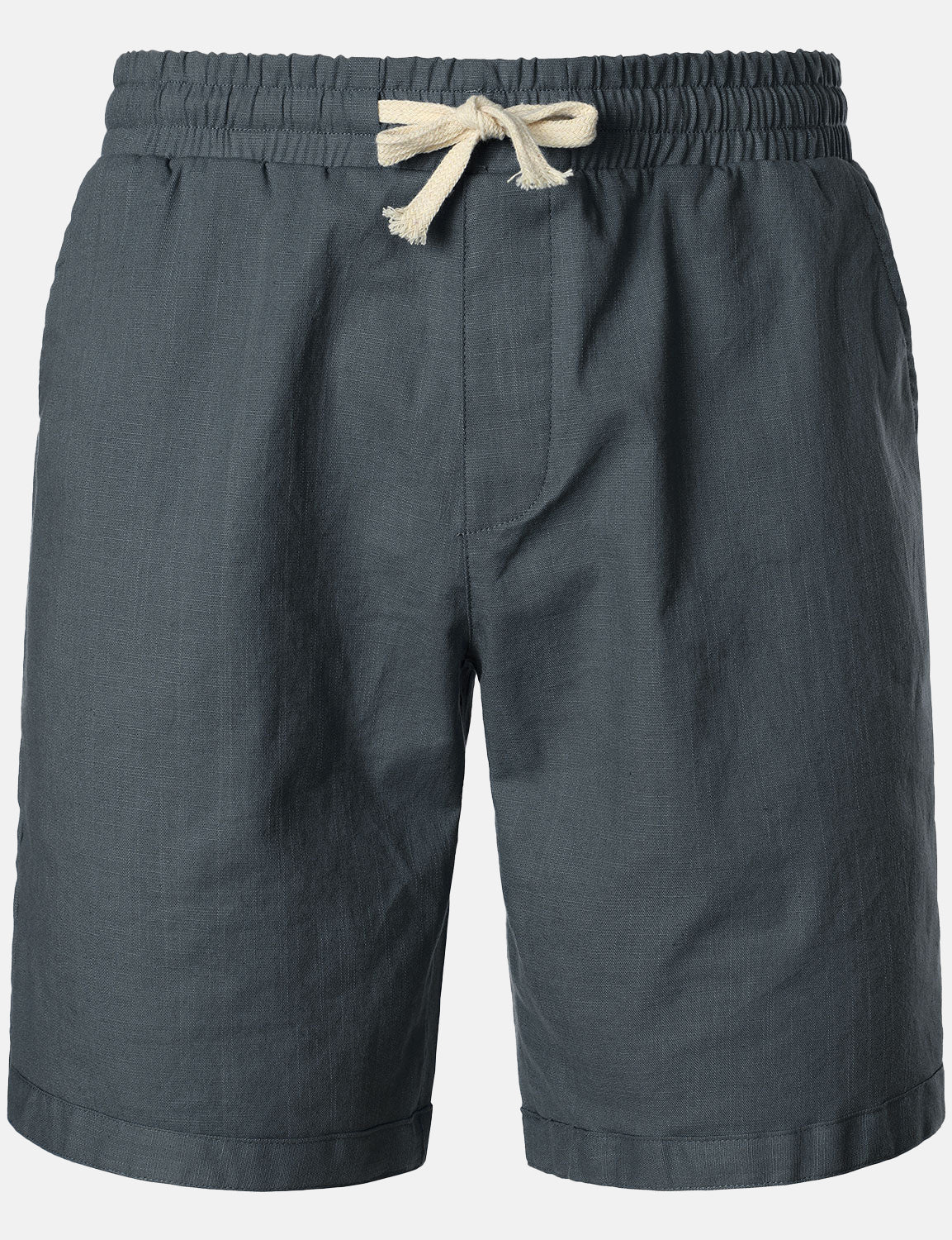 Short Homme Lin Coton Léger Respirant Casual