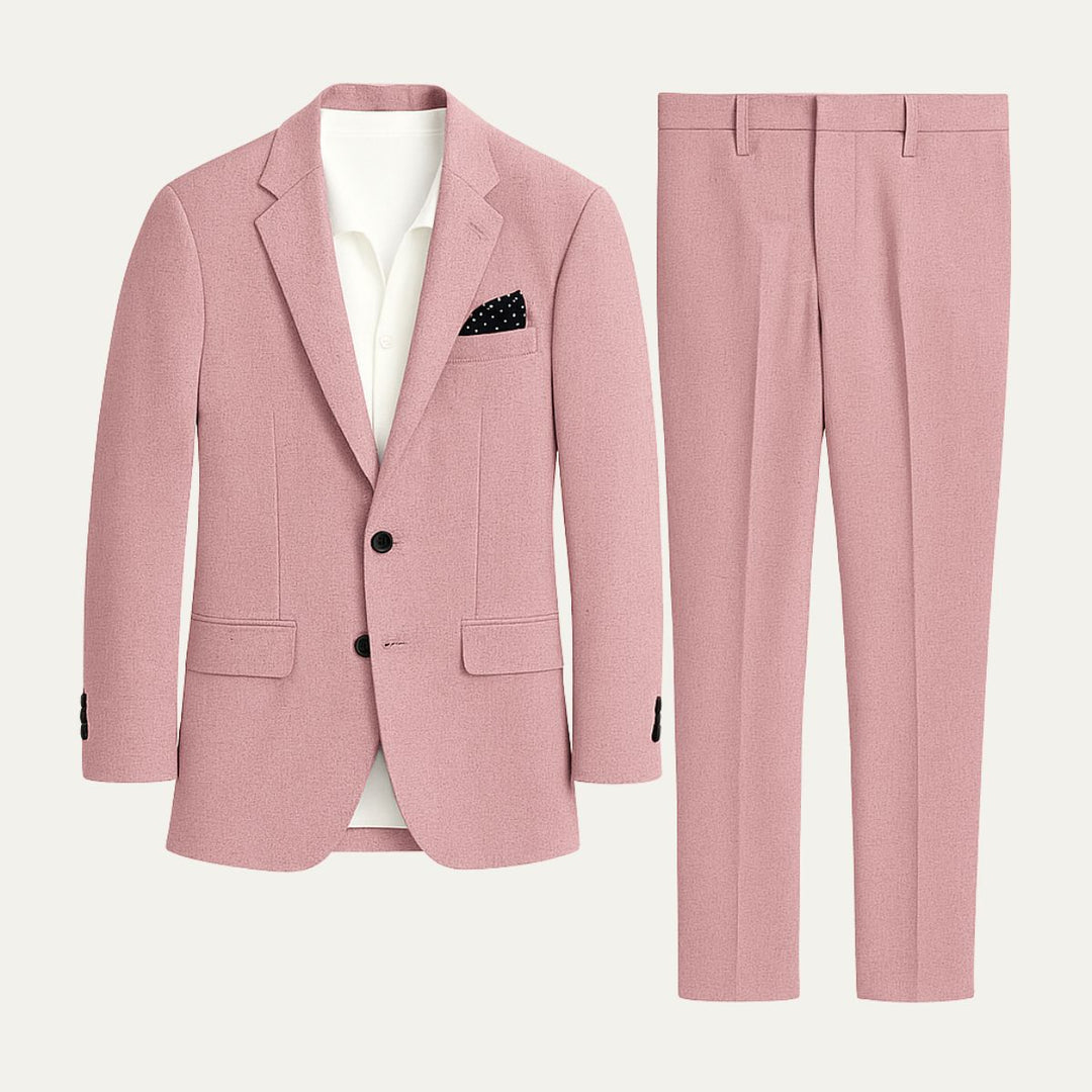 Le Costume de Mariage en Lin Santorin pour Invités