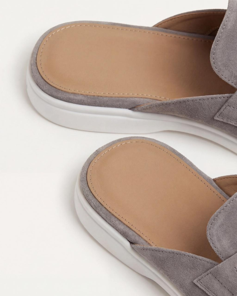 Mule Méditerranéenne en Suède Gris Clair