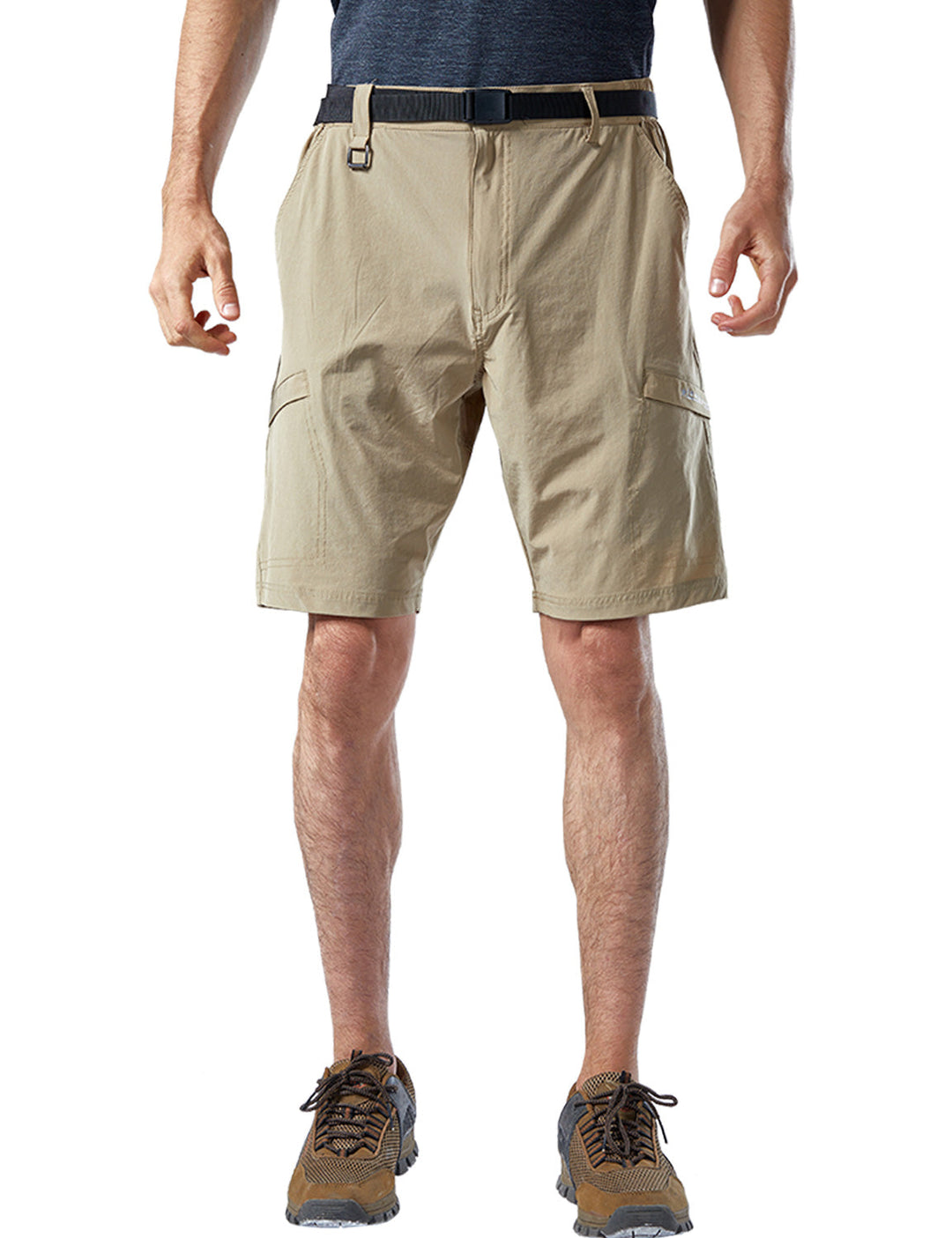 Short cargo décontracté à séchage rapide pour hommes, randonnée, travail, multi-poches, extérieur