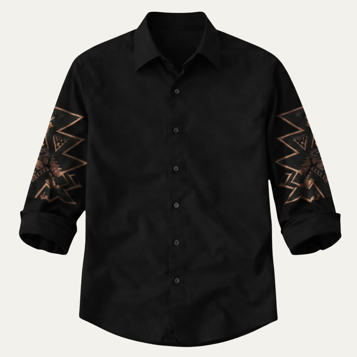 Chemise en Denim Casual Western à Panneaux Bicolores pour Homme Westbury Hill