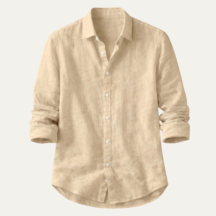 La chemise décontractée en lin léger d&