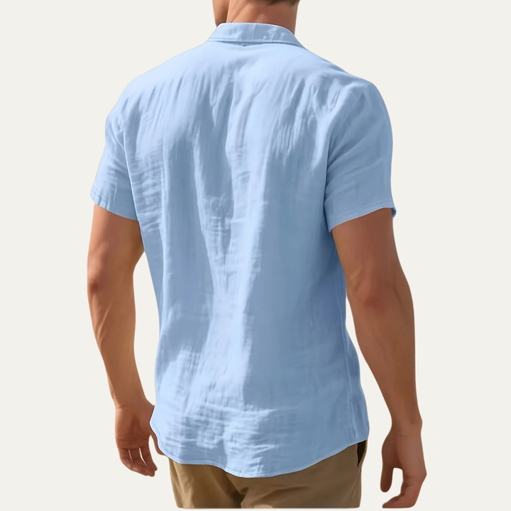 La chemise à boutons en lin léger pour hommes Westmount