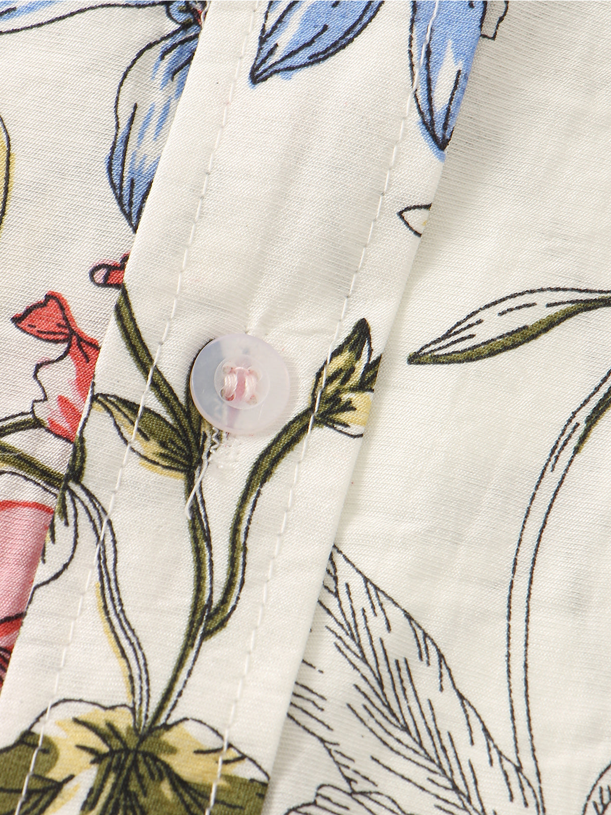 Chemise à manches courtes hawaïenne vintage florale d'été pour hommes