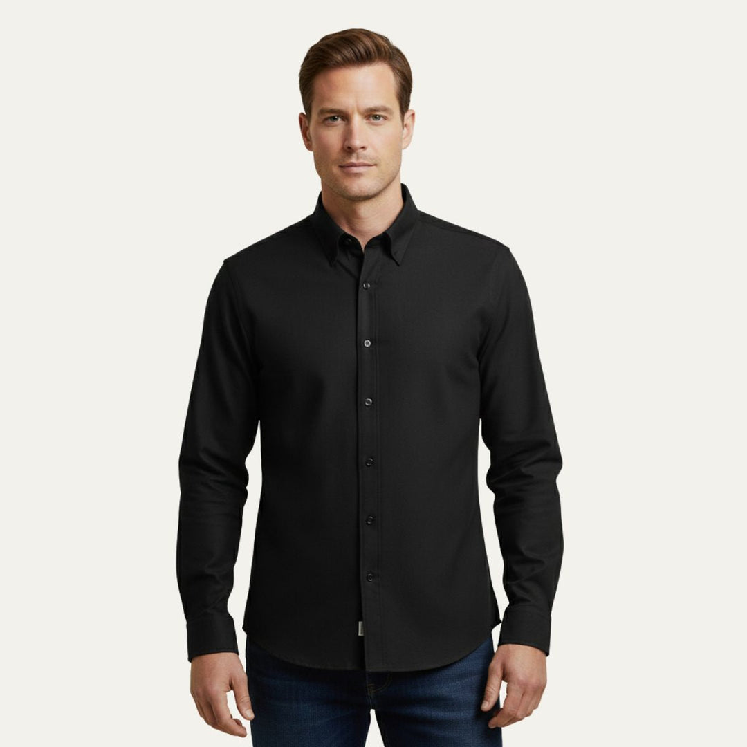 La Chemise de Ville pour Homme de Genève – Popeline de Coton Premium