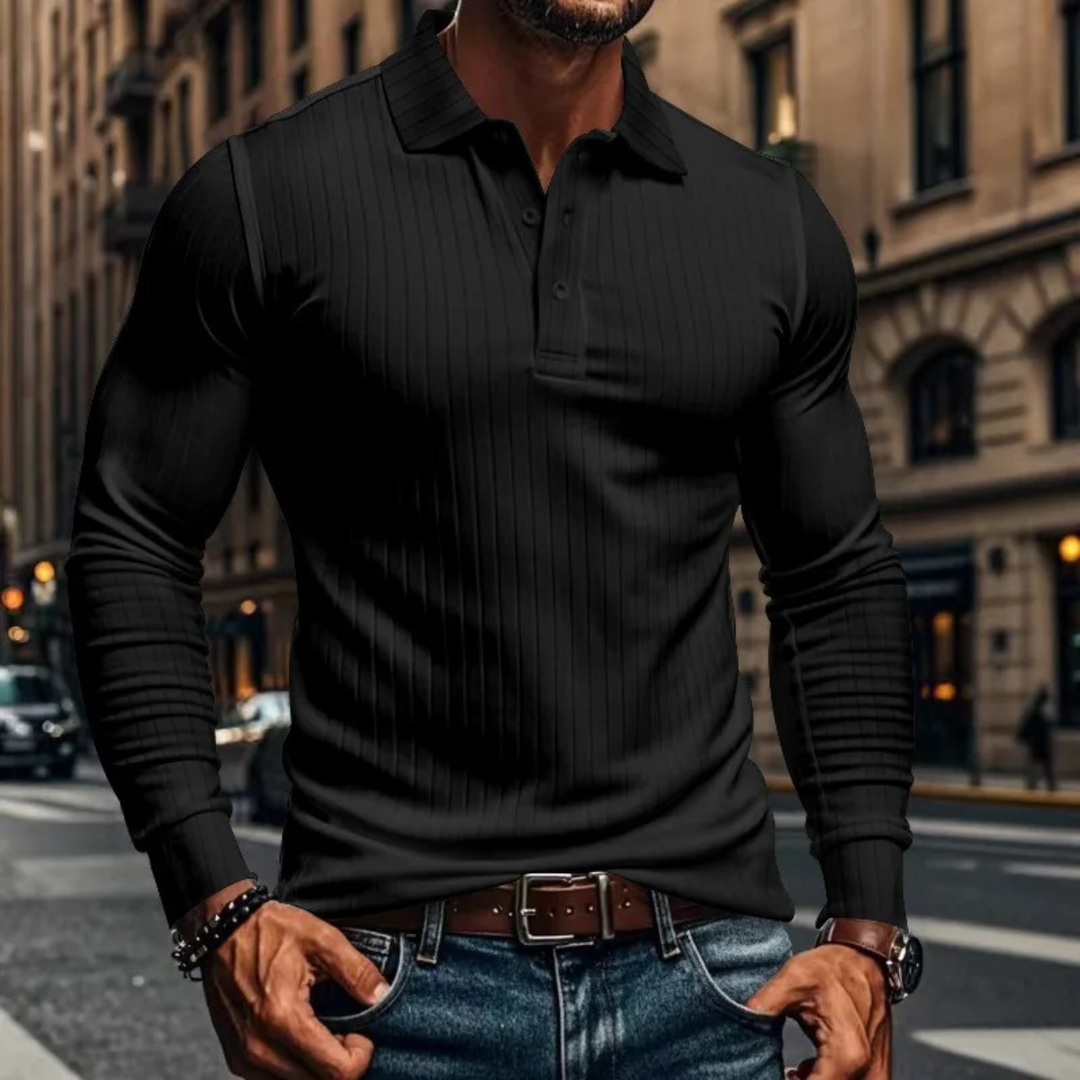 Le Polo en Maille Côtelée pour Homme Sorrento