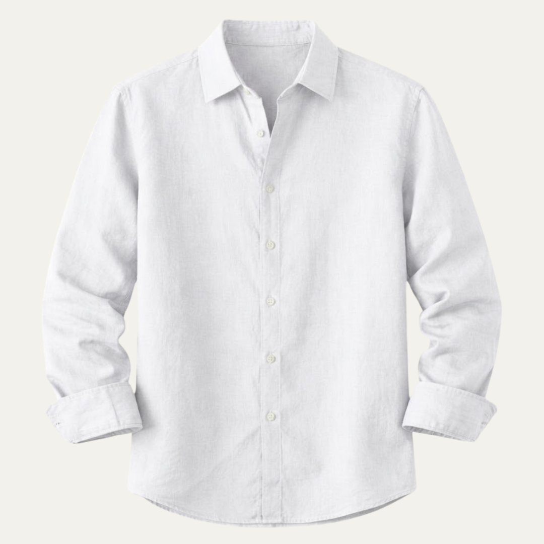 La chemise en lin décontractée d&