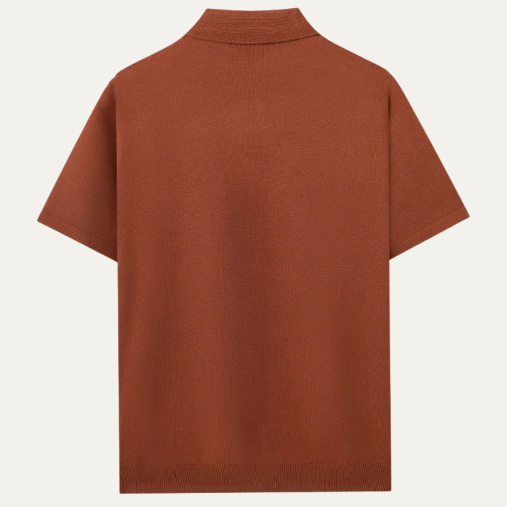 Le Polo Casual Tricot Rayé Rétro pour Homme Grosseto
