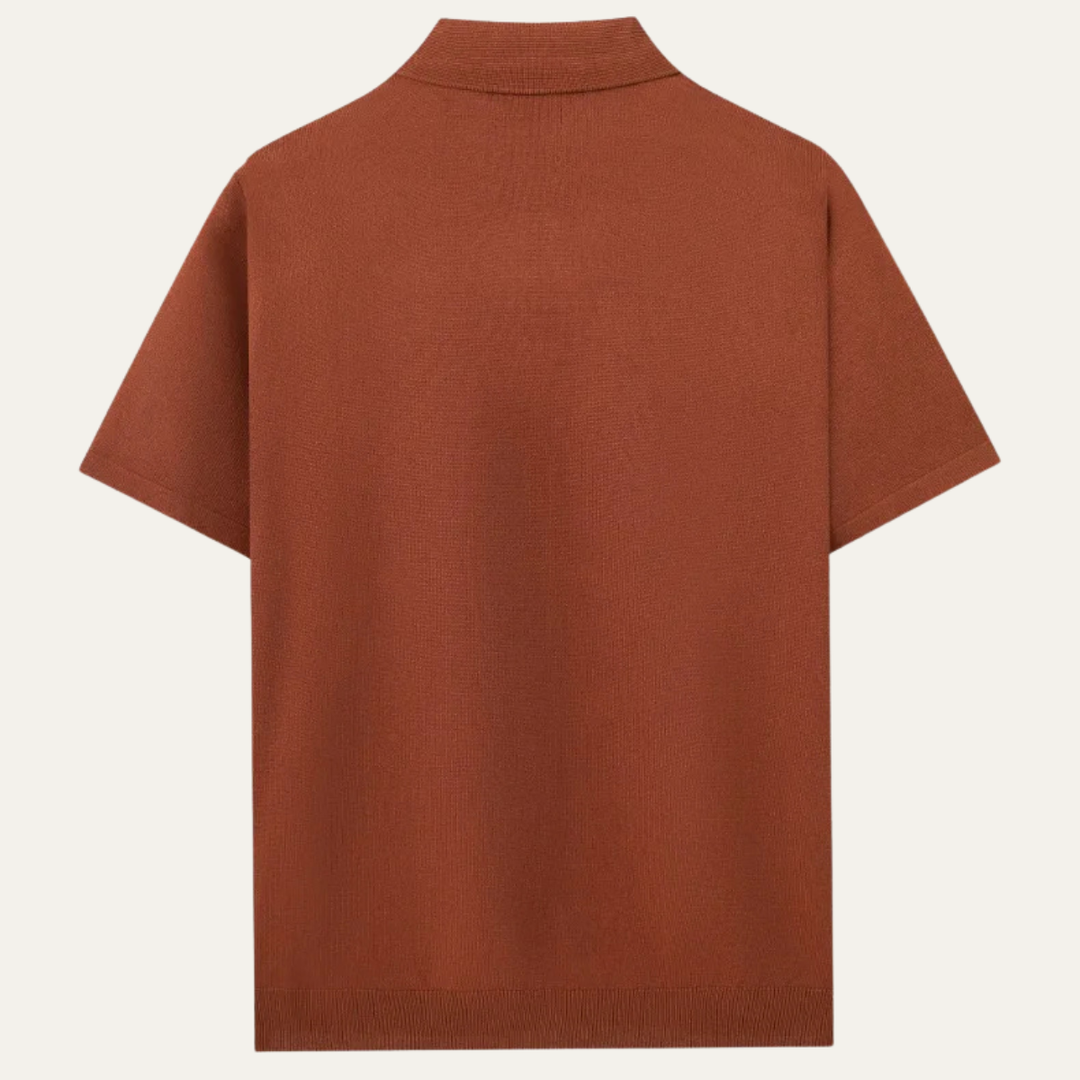 Le Polo Casual Tricot Rayé Rétro pour Homme Grosseto