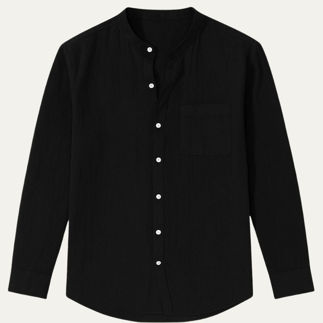 La Chemise en Lin Brighton – Chemise à Manches Longues pour Hommes