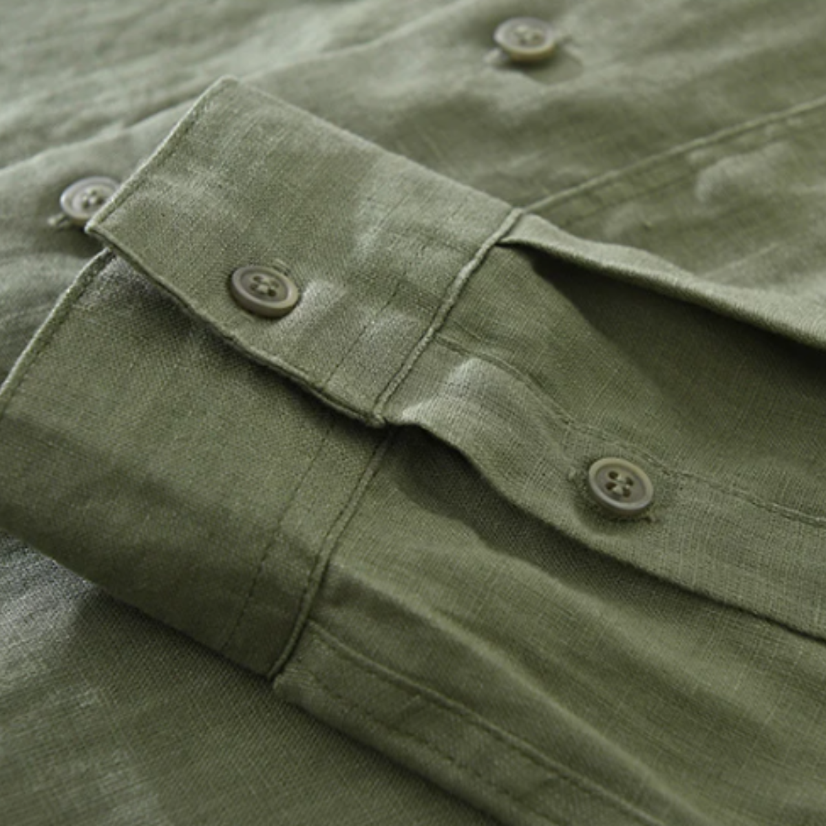 La Chemise d'Été Décontractée pour Homme en Lin 100% Greenmeadow