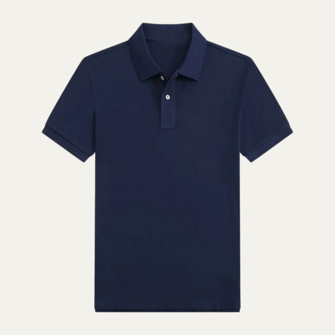 La chemise polo classique unie pour homme Mantova