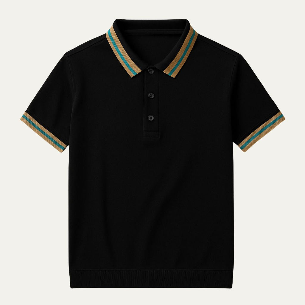 Le Polo en Coton Rayé Bellagio