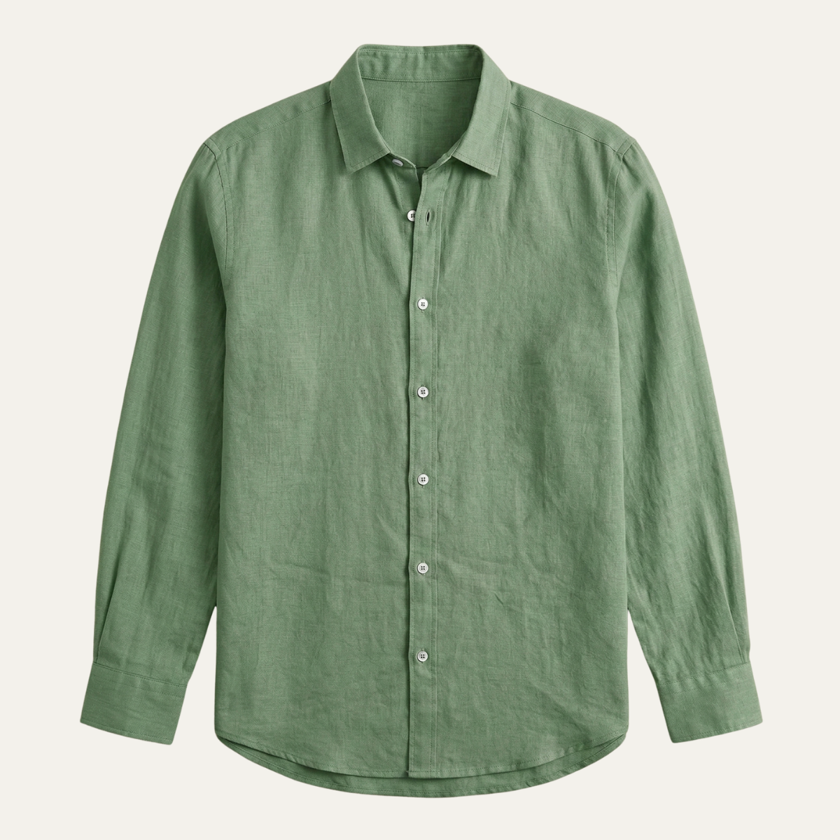 La chemise décontractée en lin pour hommes Glenpark Ridge