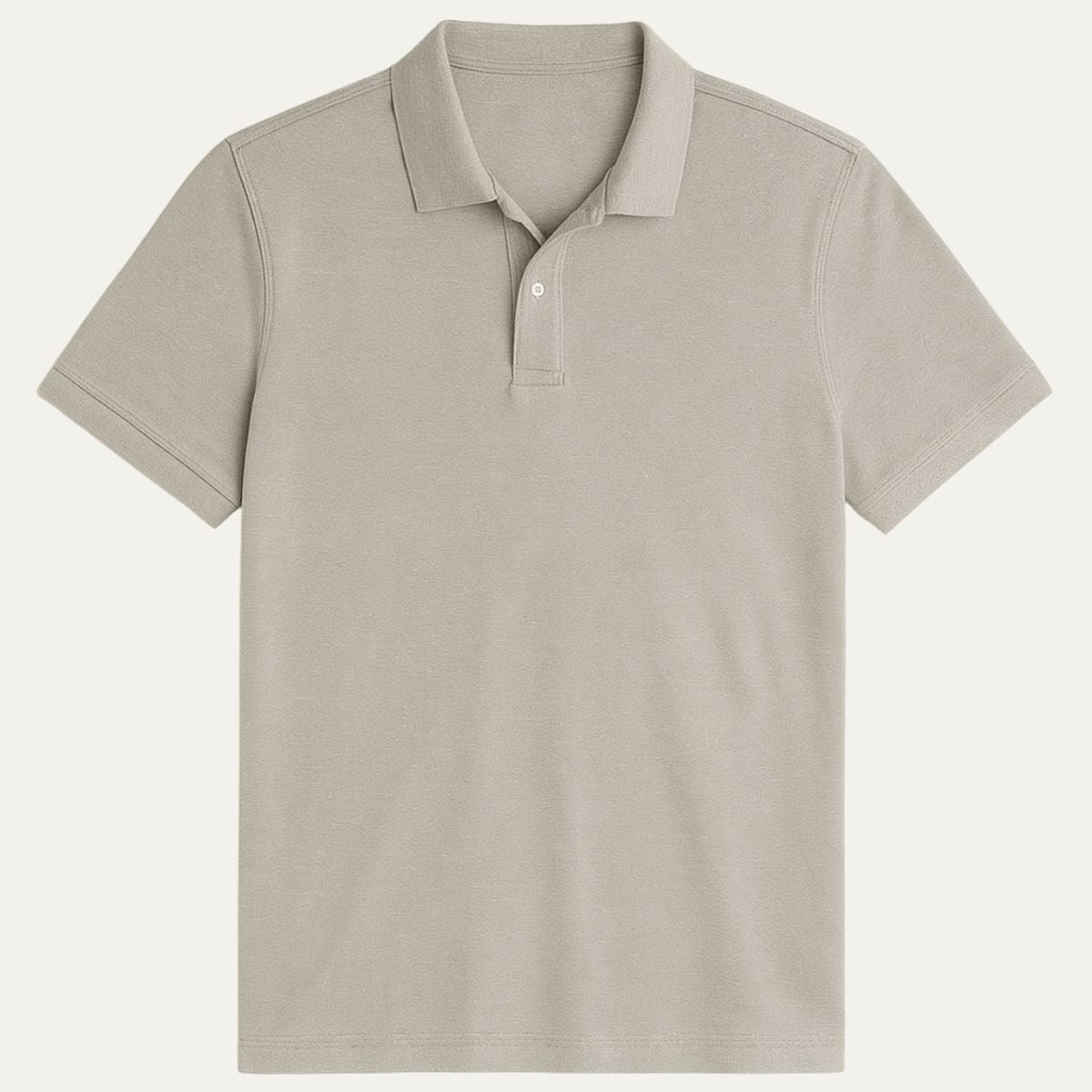 La Chemise Polo Blanche Corse pour Hommes – Style Éternel de Vieille Argent