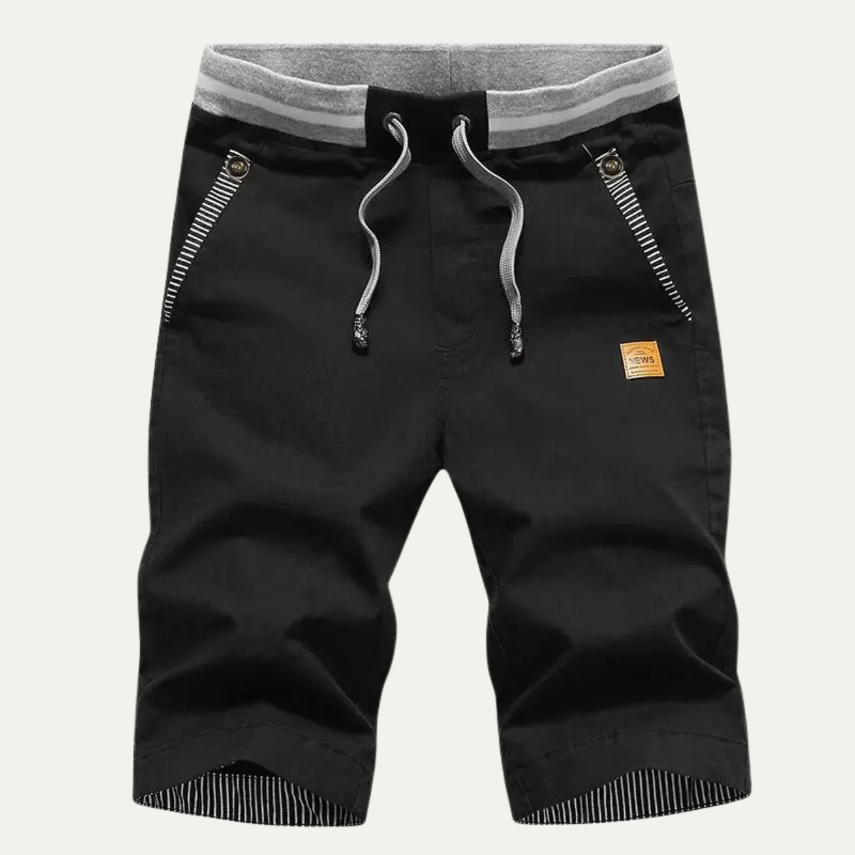 Les Shorts de Jogging d'Été à Cordon pour Hommes Redwood