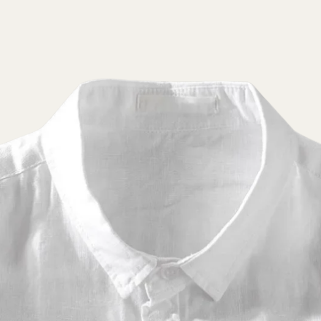 La Chemise Relaxed Fit en Coton Lin Léger pour Hommes Montland