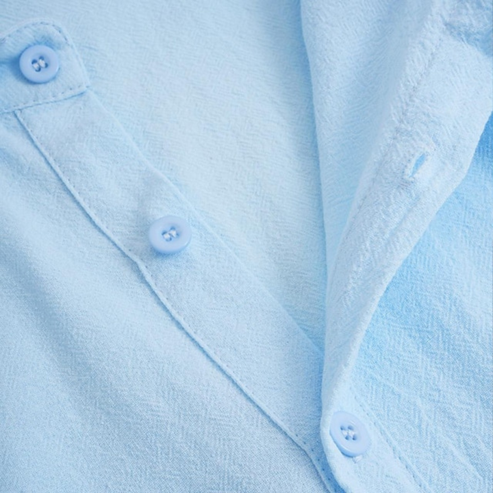La chemise décontractée en lin pour hommes Glenpark Ridge