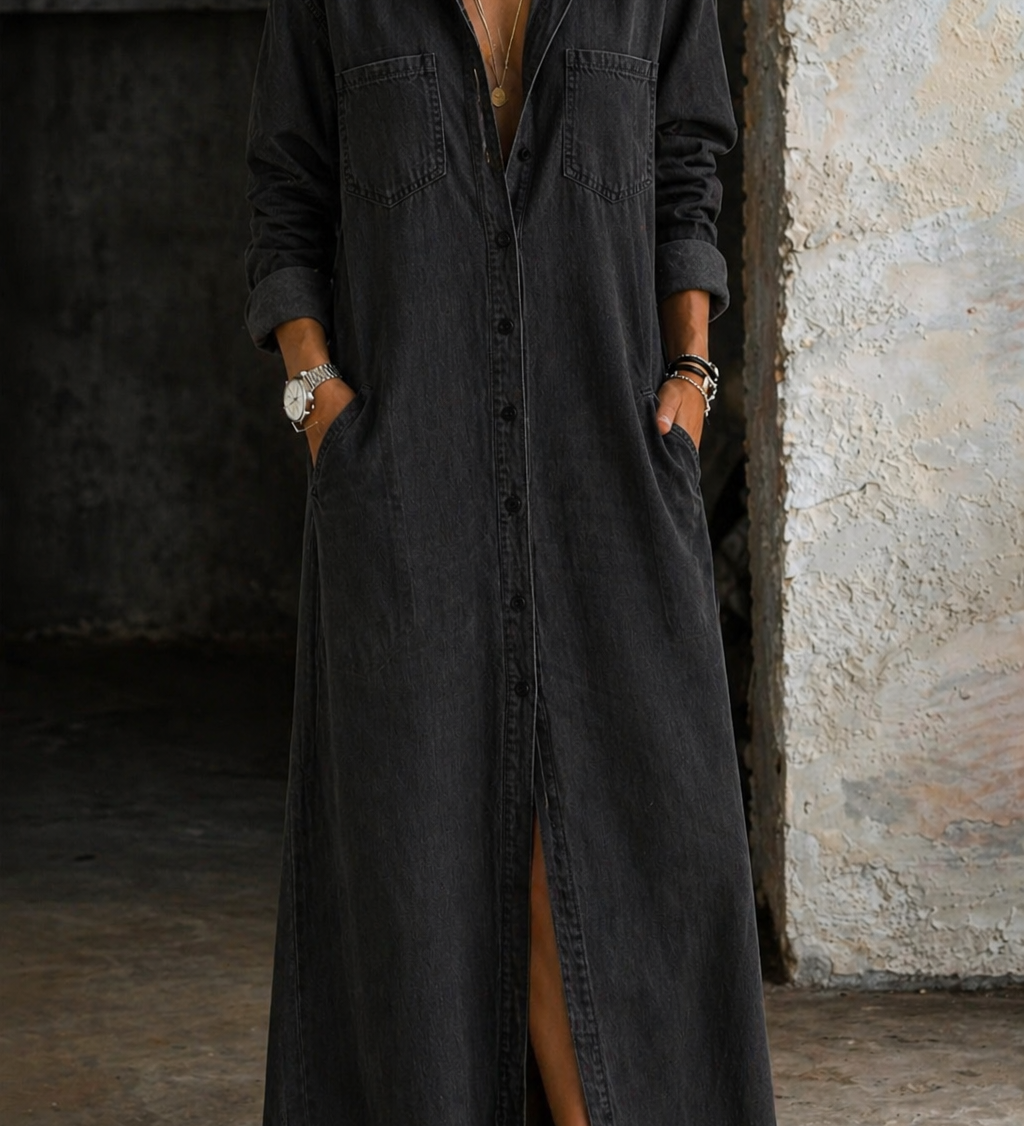 Delana | Robe à Boutons