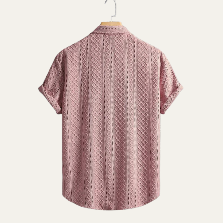 La chemise décontractée à boutons texturée pour hommes Timberlake Ridge