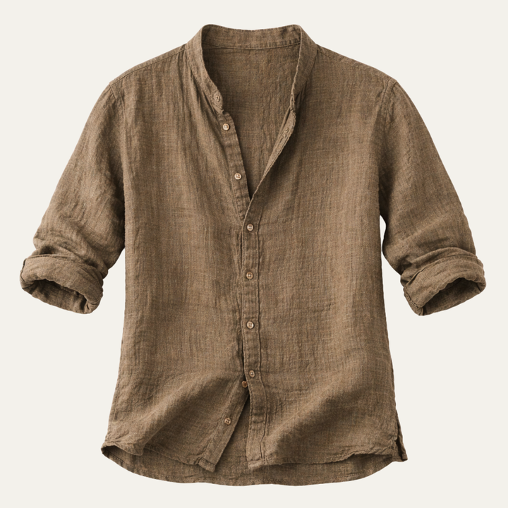 La Chemise en Lin à Coupe Décontractée pour Hommes de Notting Hill