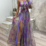 Roselyne | Robe élégante à épaules dénudées