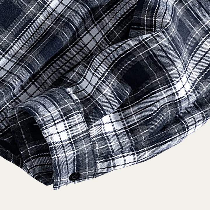 La chemise à carreaux décontractée rétro pour homme Glenhurst