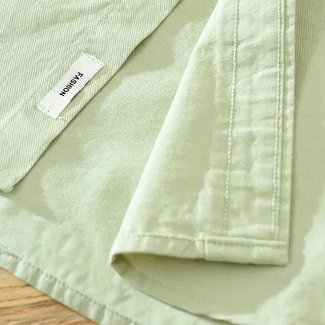 La chemise décontractée pour homme Ashwater en 100 % coton avec poche