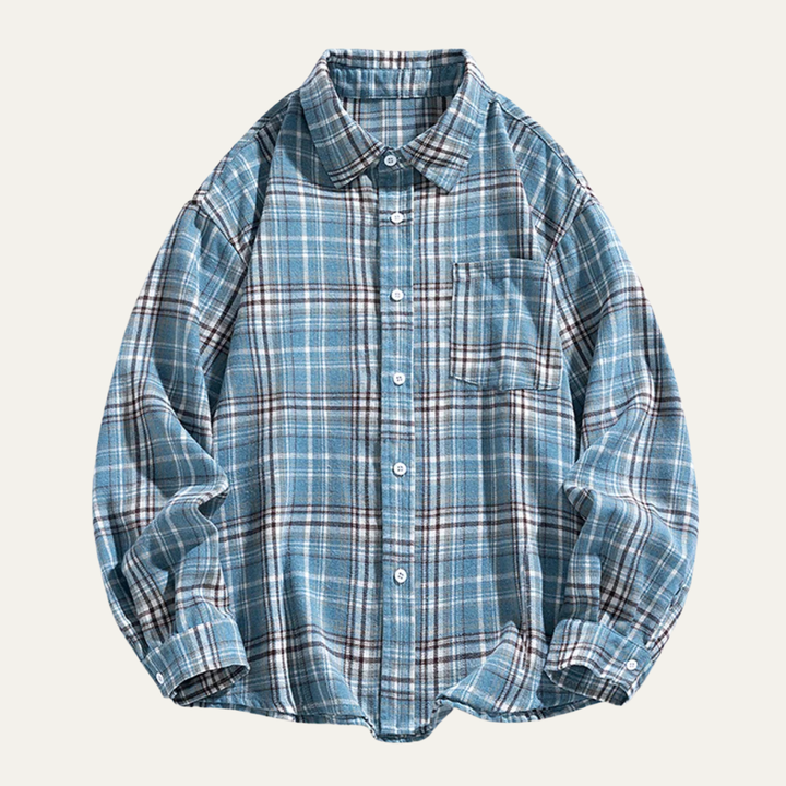 La chemise à carreaux décontractée rétro pour homme Glenhurst