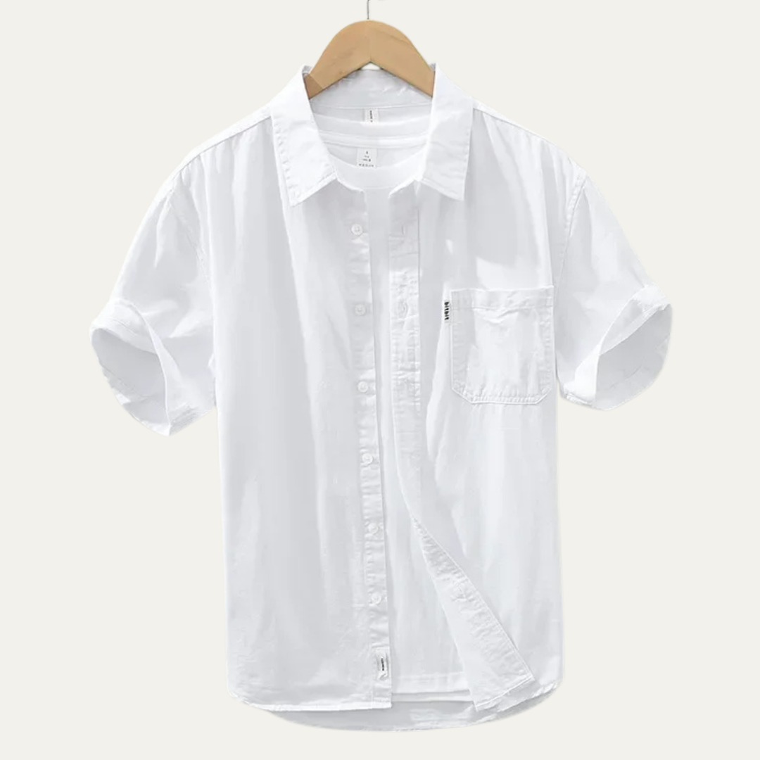 La chemise décontractée pour homme Ashwater en 100 % coton avec poche