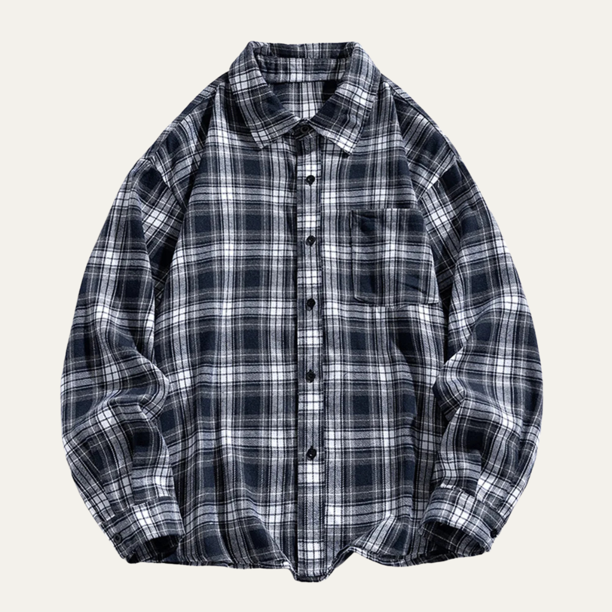 La chemise à carreaux décontractée rétro pour homme Glenhurst