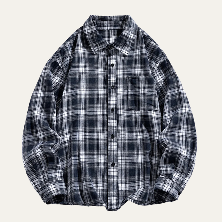 La chemise à carreaux décontractée rétro pour homme Glenhurst