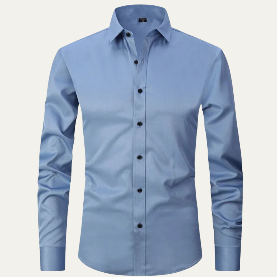 La Chemise Formelle Classique à Boutons pour Homme Fano